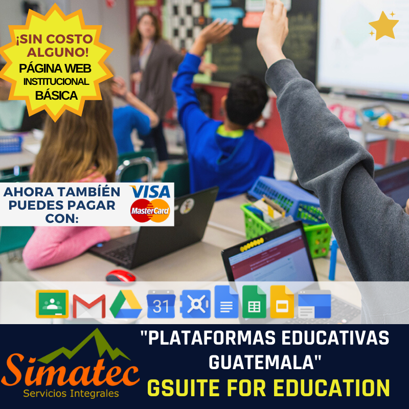 Simatec - Plataformas Educativas Guatemala - Gsuite for Education