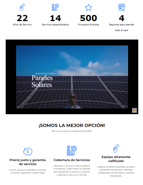 Página Web - Simatec Servicios Integrales