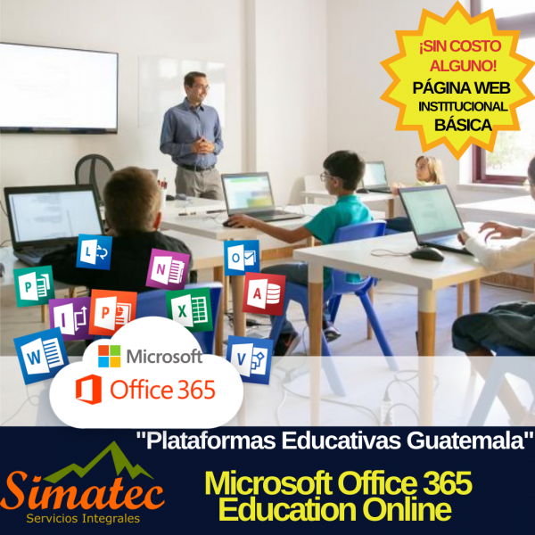 Simatec - Plataformas Educativas Guatemala - Microsoft Office 365 Education Online