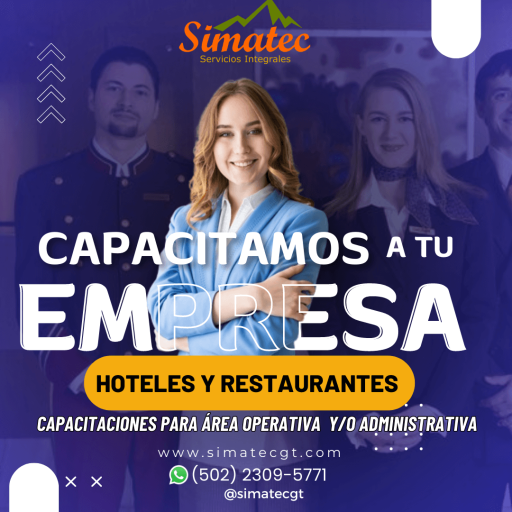 Simatec capacitación especializada para hoteles y restaurantes
