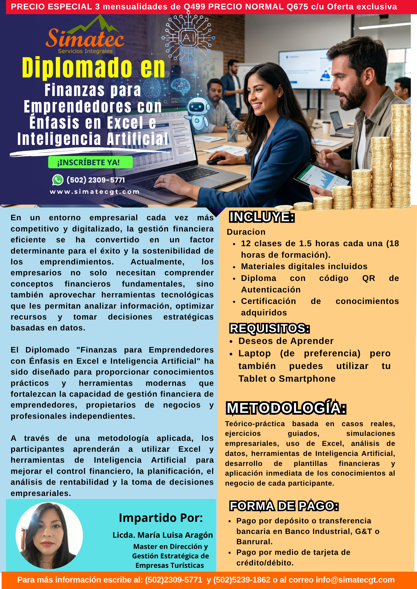 finanzas para emprendedores con énfasis en inteligencia artificial