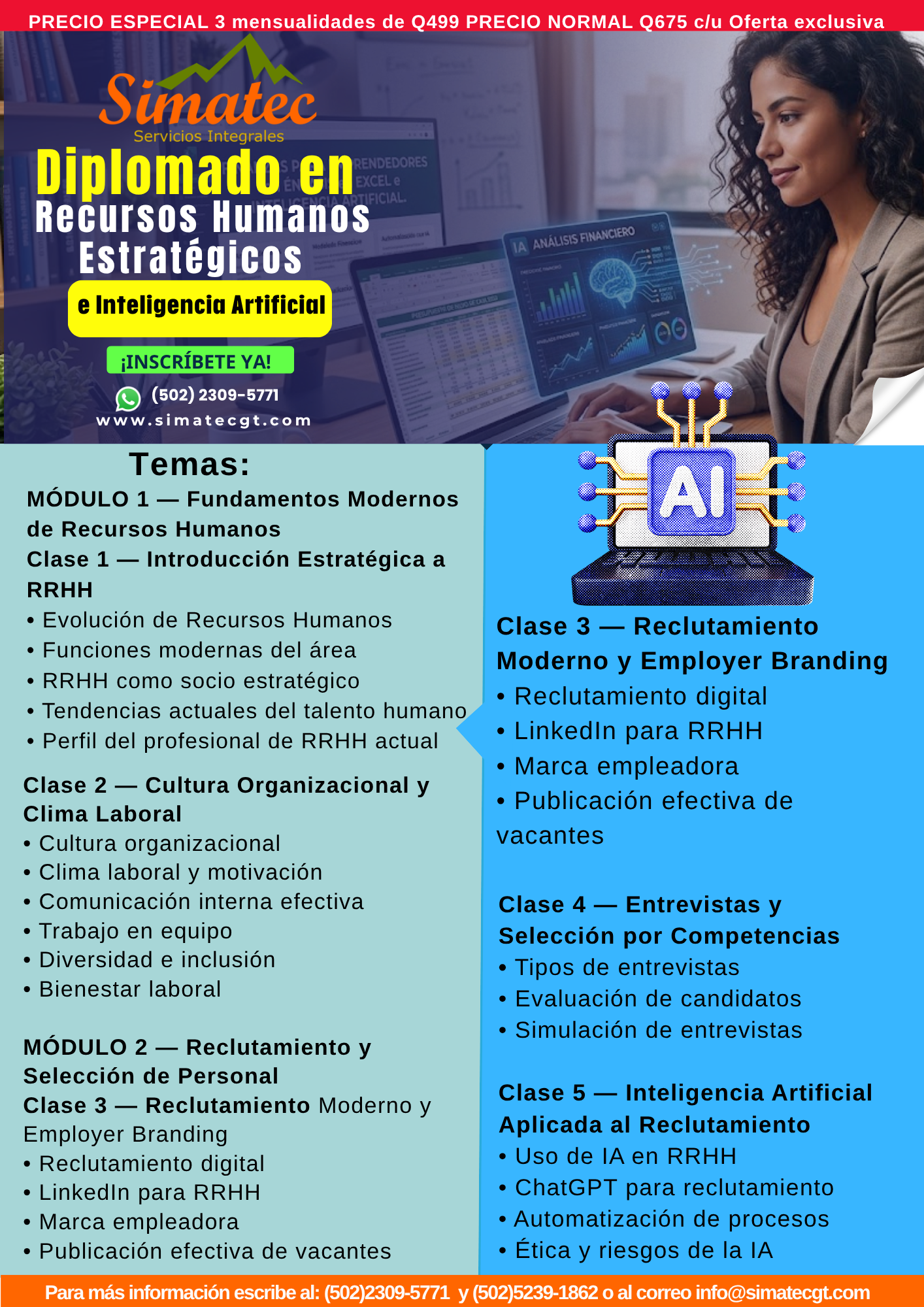 Diplomado en Recursos Humanos Estratégicos e Inteligencia Artificial - Imagen 2